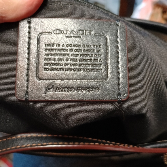 Coach Butterfly Bandana Zip City Tote - Picture 8 of 8